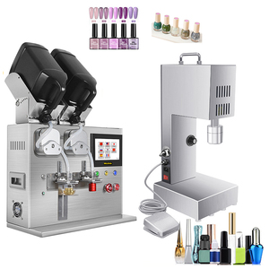 Máquina de llenado de esmalte de uñas, gel, <span class=keywords><strong>crema</strong></span>, pegamento, aceite esencial, brillo labial y perfume, de sobremesa, de cabezal simple o doble, para envases de 10ml y 50ml - Product Image 2