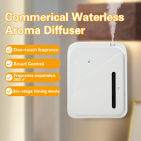 Diffuseur d'arômes intelligent sans eau à nébulisation murale à distance, purificateur d'air, diffuseur d'huiles essentielles fraîches