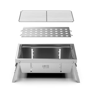 موقد شواء محمول عالي الجودة أحدث تصميم قابل للطي لشوايات الكربون للنزهات والتخييم في الهواء الطلق - Product Image 3