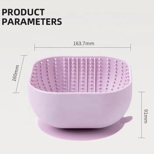ชามซิลิโคนปลอดสาร BPA สำหรับสุนัขและแมว ช่วยให้กินช้าลง ไม่ลื่น ทำความสะอาดง่าย - Product Image 3