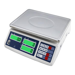 Balance électronique de précision Cx Acs Platform Scale 30kg 0.1g pour usage commercial avec recharge et alimentation secteur - Product Image 1
