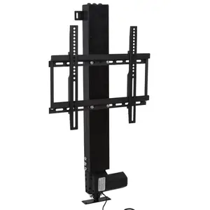 37-42 inch electric remote controlled electric tv bracket tv lift hidden led tv stand ceiling mount bracket