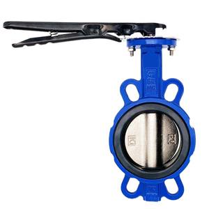 Manual Wafer Type Handle Operated Soft Sealing <strong>Butterfly</strong> <strong>Valve</strong> for Water Oil Systems 3-Year Warranty SHENGSHI Brand - Product Image 2