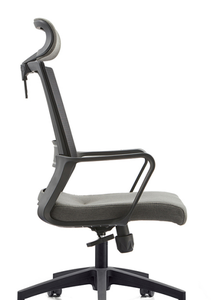 Silla de ordenador con respaldo alto de malla completa, silla de malla de plástico para silla de juegos - Product Image 4