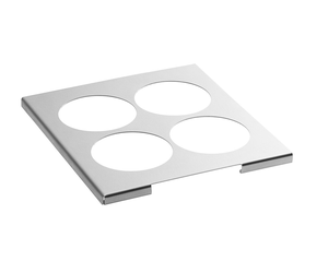 Commercial Kitchen Furniture 4 Hole <b>Squeeze</b> <b>Bottle</b> Holder for 1/6 Size Pan Restaurant Kitchen Counter Restaurant Condiment - Product Image 3