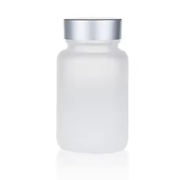 Haute qualité 100ml verre vitamine verre bouteille Ssupplément bouteille pour produits de santé scellé épaissi huile de poisson Capsule bouteille