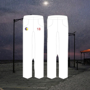 <span class=keywords><strong>Pantalon</strong></span> de jogging de <span class=keywords><strong>baseball</strong></span> respirant de haute qualité pour hommes, design décontracté grande taille pour l'été - Product Image 2