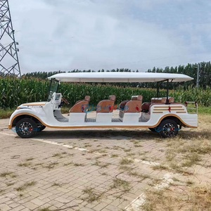 Vehículos Eléctricos Blancos de Alta Calidad, Carrito de Golf Turístico, Auto Clásico Retro Eléctrico, Auto Clásico Eléctrico Homologado para Circular por la Calle - Product Image 6