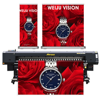 Modelo de actualización Mimage 3,2 M 10.5ft Impresora ecológica solvente de gran formato Lona para exteriores Banner SAV Car Sticker Plotter