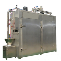 Haute qualité 500kg Fumé Viande Poêle Intelligent Fumer Four Poisson Fumée Machine Rouge Saucisse Fumeur Four