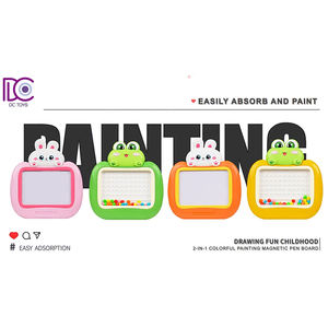 Vroege Educatie Puzzel Speelgoed Kinderen Tekentafel Dubbelzijdig Magnetisch Tekenbord - Product Image 5