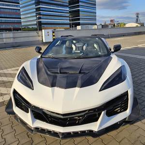 Chất Lượng Cao Thương Hiệu Mới Ban Đầu Thay Thế Động Cơ Mui Xe Ướt Carbon Sợi Carbon Mui Xe Cho Chevrolet Corvette C8 - Product Image 4