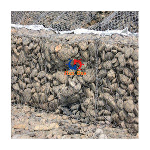 Keranjang Gabion 2.7MM Hot Dip galvanis 8x10cm, keranjang penahan Dinding Sungai - Product Image 1