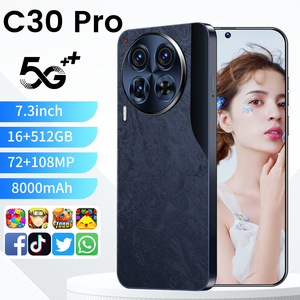 Téléphone portable Tecno C30 <span class=keywords><strong>7</strong></span>.3'' Spark 10 avec lecteur d'empreintes digitales, <span class=keywords><strong>Oppo</strong></span> <span class=keywords><strong>Reno</strong></span> 11 Pro, écran de téléphone portable de haute qualité - Product Image 6