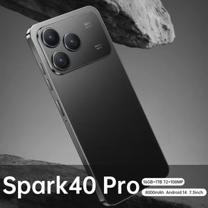 Smartphone 5G Spark40 Pro en gros, débloqué, avec déverrouillage par empreinte digitale, prend en charge le français - Product Image 4