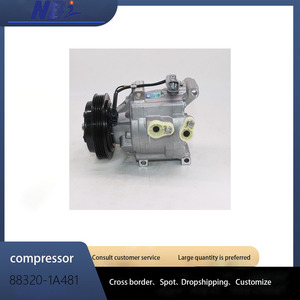 2003 pour Corolla <span class=keywords><strong>X10</strong></span> Mini 12V 4pk AC compresseur de climatisation nouvel état sans Induction modèle 88320-1A481 pour Faw - Product Image 2