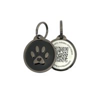 Collar Personalizado para Mascotas con Placa de Identificación, Código QR y Accesorios para Perros y Gatos