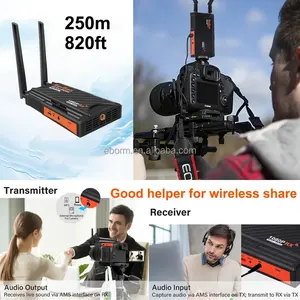 5,8 Ghz 400M inalámbrico Wifi HDMI extensor transmisor y receptor de vídeo 1 a 4 1080P pantalla compartir interruptor para PS4 Cámara PC a TV - Product Image 3