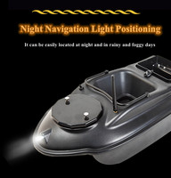 Desain baru cerdas otomatis kembali GPS diposisikan plastik RC Bait Boat