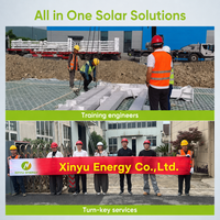 Système d'énergie solaire hybride Xinyu 10 kW, 8 kW, 6 kW, 5 kW, 8 kW, 10 kW - Kit complet pour maison