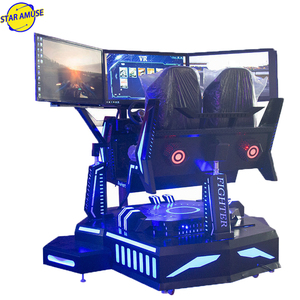 2 CHỖ NGỒI <span class=keywords><strong>3</strong></span> màn hình trong nhà năng động đua xe mô phỏng VR đua máy với <span class=keywords><strong>3</strong></span> Trục kim loại Mall <span class=keywords><strong>AR</strong></span> Mr thiết bị - Product Image 2