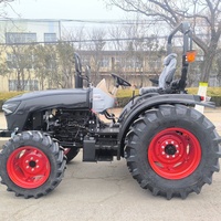 Tracteur multifonction 70 CV 4x4 avec pare-soleil, moteur, transmission par engrenages, pompe et boîte de vitesses