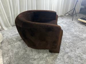 Juego de Sillones de Madera Maciza Italiana Disen, Sillón de Tela Suave para Sala de Estar, Club, Hotel, Hostal, Villa, Apartamento - Product Image 5