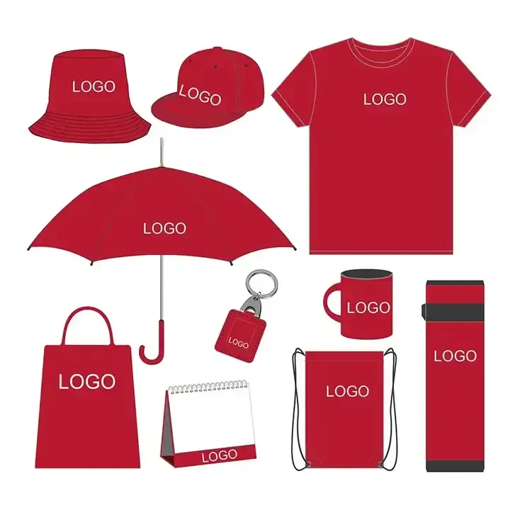 Promotional Personalized Corporate Gift Set t shirt manufacturer Hat Custom Business offical gift For Clients With Logo