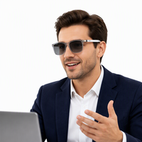Lunettes Intelligentes IA : Traduction Instantanée, Assistant Linguistique en Temps Réel, Réduction du Bruit pour Appels et Musique – Idéales pour les Voyages d'Affaires