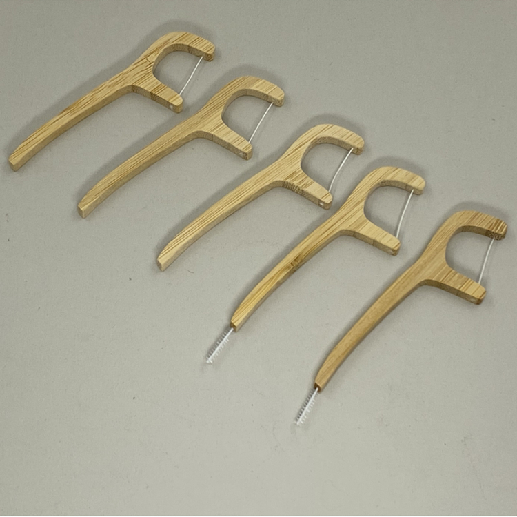 Горячая Распродажа, экологически чистый бамбуковый Флоссер, Бамбуковая нить