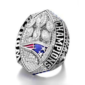 ANNEAUX DE CHAMPIONNAT BASKETBALL 2018 <span class=keywords><strong>SUPER</strong></span> LIII NOUVELLE ANGLETERRE PATRIOTS CHAMPIONSHIP <span class=keywords><strong>RING</strong></span> QUALITY SCHOOL TEAM CHAMPIONSHIP <span class=keywords><strong>RING</strong></span> - Product Image 1