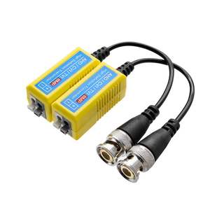Transmisor de cable trenzado de 8MP, dispositivo antiinterferencias de vídeo, Cable de red de alta definición, conector BNC AHD, <span class=keywords><strong>Balun</strong></span> - Product Image 1