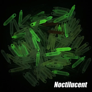 Nouveau OEM 100 pièces/sac lumineux hochets de pêche insérer Tube pour ver souple gabarit leurre pêche barre sonore secouer attirer mouche attachant hochets - Product Image 4