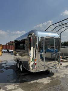 ORANGE-Pizza Hamburger VR miroir argenté, remorque alimentaire mobile, BBQ, camion alimentaire, fourgonnette alimentaire à la mode, meilleure vente - Product Image 6