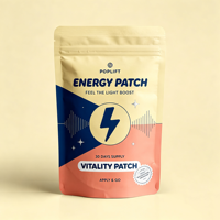 Patch Énergétique à la Vitamine V12 Marque Blanche OEM Certifié CE – Soutien Quotidien au Bien-être