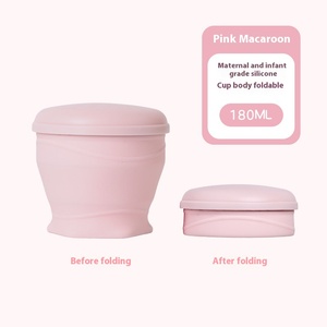 Taza de Agua Plegable de Silicona para Camping y Viajes, Apta para Uso Alimentario, para Enjuague Bucal - Product Image 1