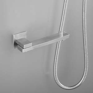 DB Montado en la pared Cabezal de ducha de 16 pulgadas Ducha de mano Caño de bañera Combo-Juego de baño - Product Image 5