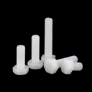 <span class=keywords><strong>Nylon</strong></span> Sechs kant schraube Isolier verschluss weiß <span class=keywords><strong>Nylon</strong></span> Kunststoffs ch raube Voll gewinde Nylons ch raube - Product Image 5