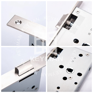 Serrure à mortaise KEYMANCE de conception moderne pour portes en bois, certifiée CE, pour salles de classe et usage commercial, avec fonction de sécurité européenne. - Product Image 3