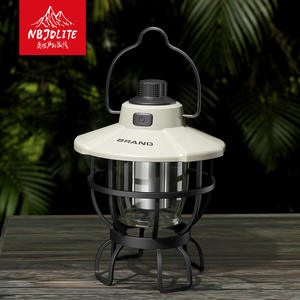 Ningbo Portable Retro Camping <b>Lantern</b> Led IpX4 Waterproof Rechargeable Battery Warm White Light For Outdoor Use - Product Image 4