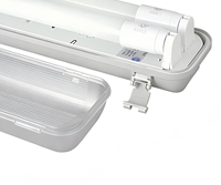 Lampe LED YunJing tout plastique, triple protection (étanche, anti-poussière, antichoc), indice IP65, pour salle blanche médicale et esthétique