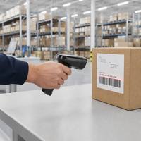 Lector de Códigos QR Portátil USB 2.4G Personalizado para Sistema de Operación Comercial Minorista Express