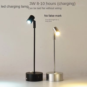 Exhibición de joyerí<span class=keywords><strong>a</strong></span> de puesto de mesa con escaparate sin cables que funciona con <span class=keywords><strong>pilas</strong></span> Focos Exhibición de <span class=keywords><strong>luces</strong></span> de gabinete pequeño - Product Image 6