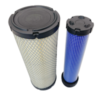 Filtre à air PU1231 neuf de haute qualité à prix d'usine pour excavatrice Doosan, pièces de rechange moteur OE 400504-00380 400504-00381, garantie 12 mois