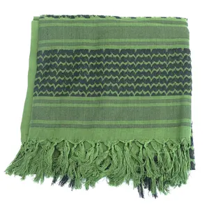 Mùa Đông Cổ Khăn Ả Rập Shemagh Tua Khăn, 43x43 Inch Keffiyeh Mùa Đông Khăn Bông Keffiyeh Bọc Bandana Cho Nam Giới Và Phụ Nữ