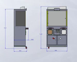 Fabricant vente directe pas cher monnayeur mini bureau griffe grue jeu arcade distributeur automatique fer jouets avec 1 an de garantie - Product Image 3