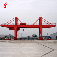 Système de pont roulant à double poutre personnalisé 20t 32t 100t 300t pour la manutention de conteneurs en entrepôt d'usine, équipement de levage robuste