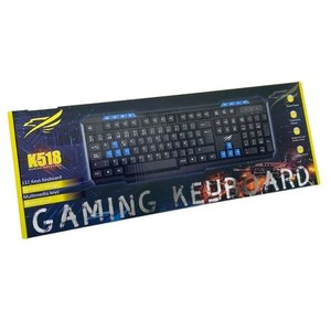 K518 Gaming Keyboard 110 <b>Keys</b> Multimedia <b>Keys</b> For PC Laptop - Product Image 1