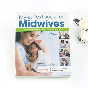 Customized Printing Softcover Textbook Printing Offset Paper Book for Midwives Medical Printing Service Book
