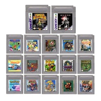 Nouvelle cartouche de jeu Gameboy Color Bionic Commando Elite Forces BLADE Bronze 2, étui de protection transparent en plastique ABS de haute qualité